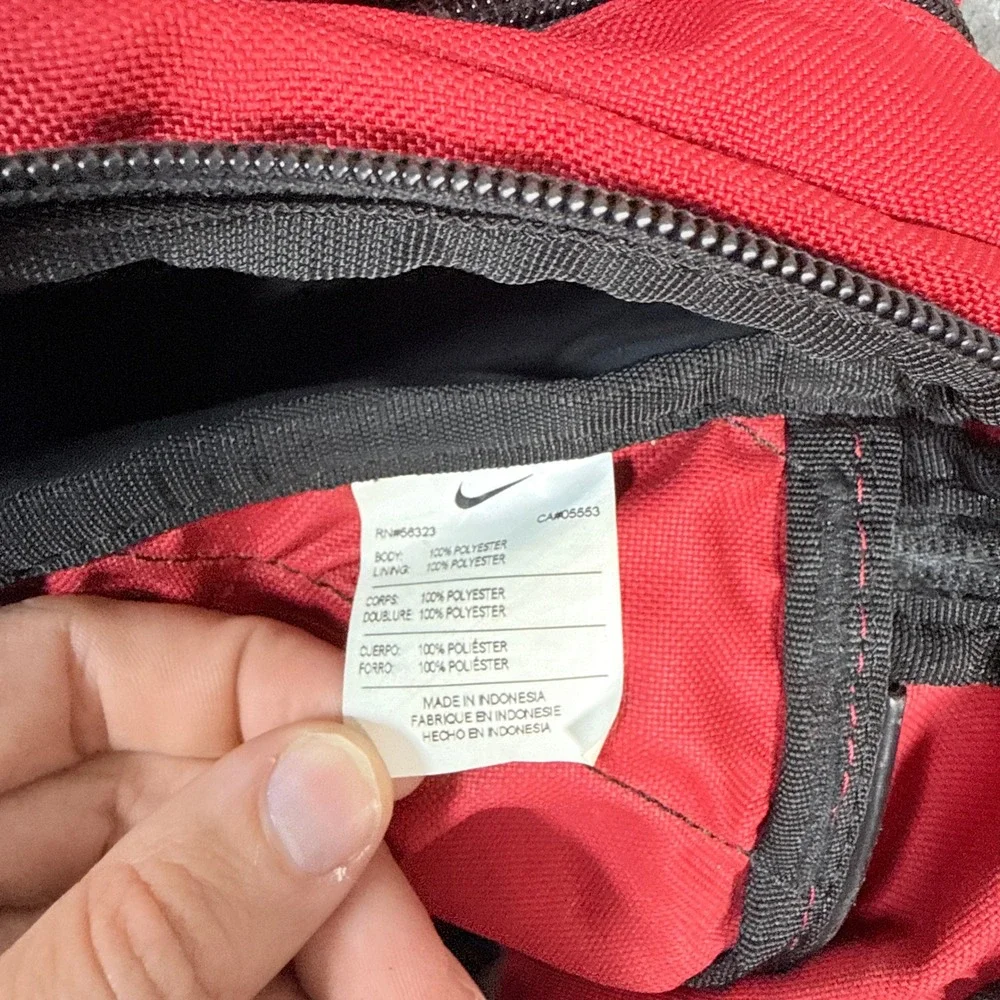 Nike Large Duffel Bag Louisville Cardinals Red Black Athletic Travel